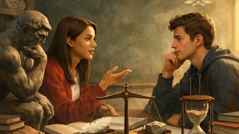 A Arte da Argumentação na Filosofia: Rigor e Persuasão no Debate
