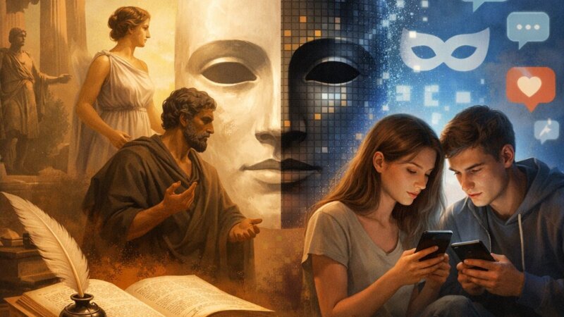 A construção do sujeito e o dialogismo: da literatura clássica às redes sociais
