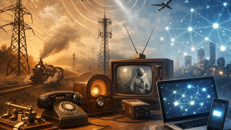 A Evolução dos Meios de Comunicação e o Papel do Electromagnetismo