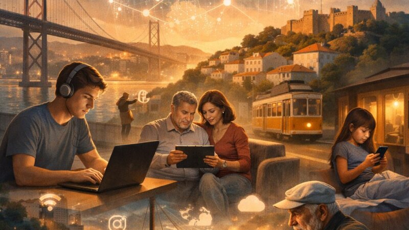 A Internet em Portugal: Impactos e Desafios na Sociedade Atual