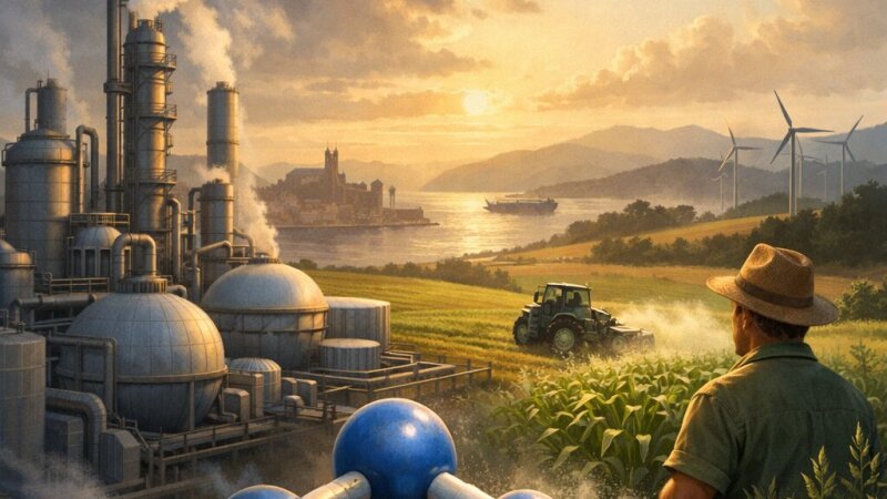 A Produção Industrial do Amoníaco: Importância e Desafios em Portugal