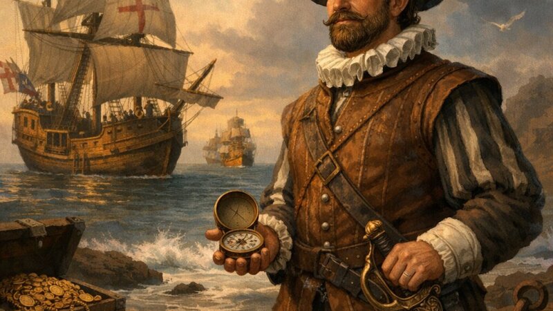 A Vida e Legado de Sir Francis Drake: Navegador e Corsário Inglês