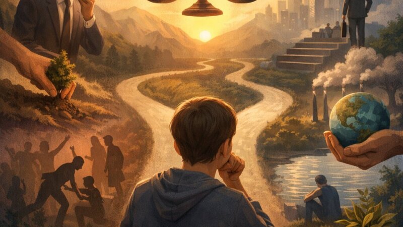 Ação Humana: Liberdade e Responsabilidade na Formação da Identidade