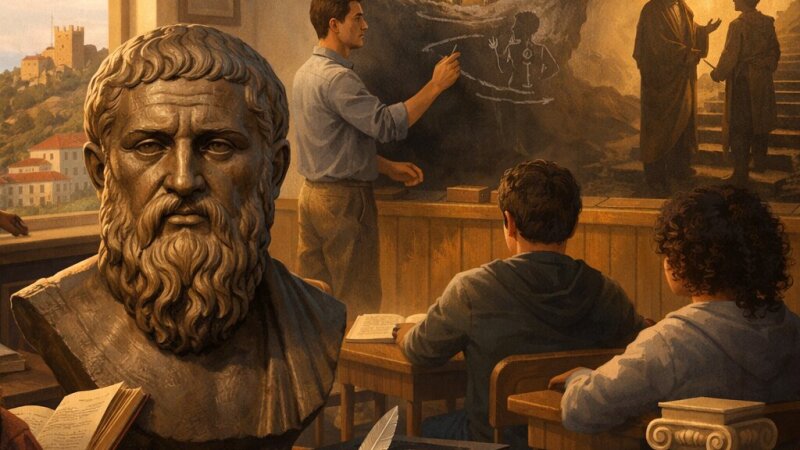 Análise Completa do Pensamento e Legado de Platão no Ensino Secundário