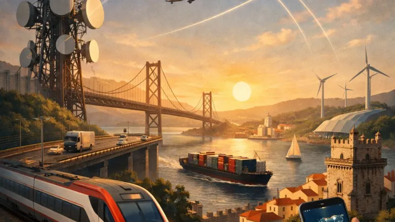 Análise da Importância dos Transportes e Telecomunicações em Portugal