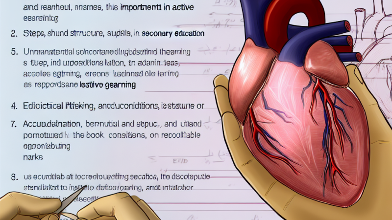 Análise Detalhada da Dissecação do Coração de Mamífero no Ensino Secundário