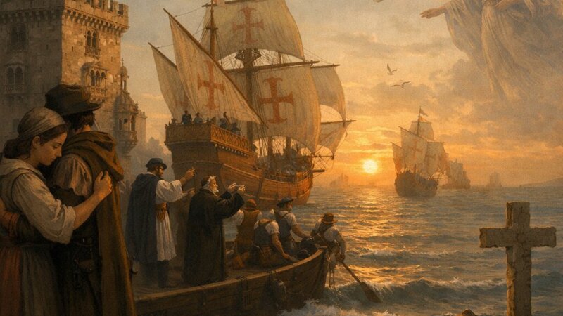 Análise detalhada do episódio “Despedidas em Belém” em Os Lusíadas