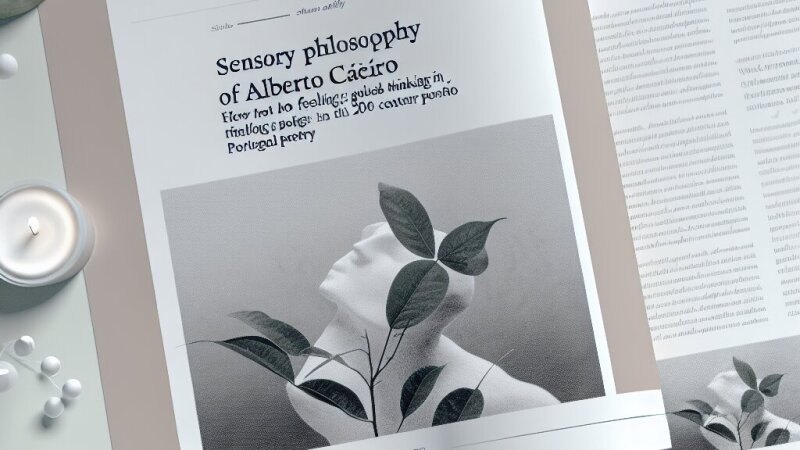 Análise detalhada do Poema Nono: a filosofia sensorial de Alberto Caeiro