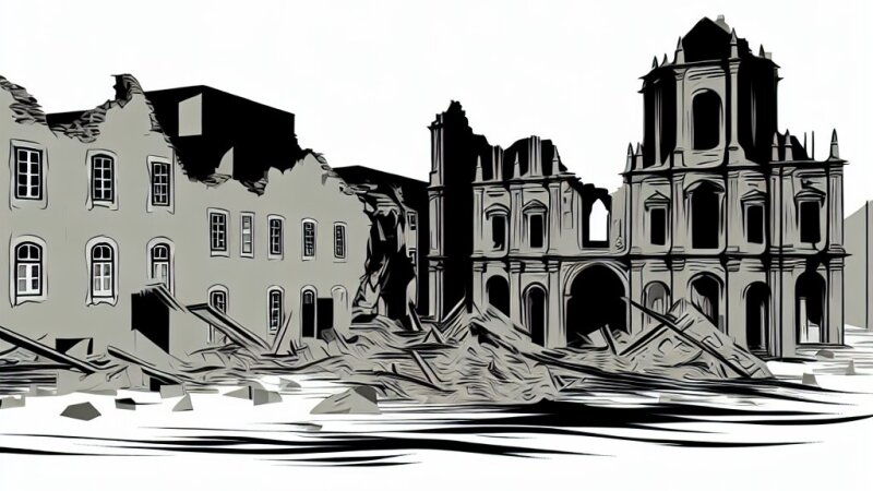 Análise do Terramoto de 1755 e a Reconstrução de Lisboa