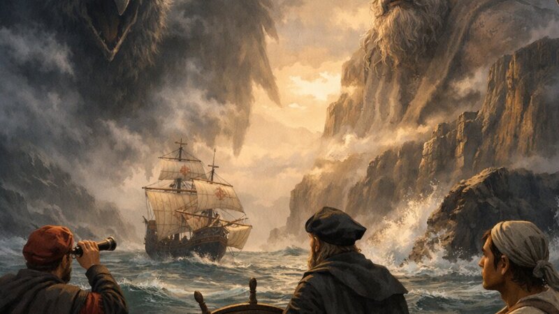 Análise dos Mitos Mostrengo e Adamastor na Literatura Portuguesa