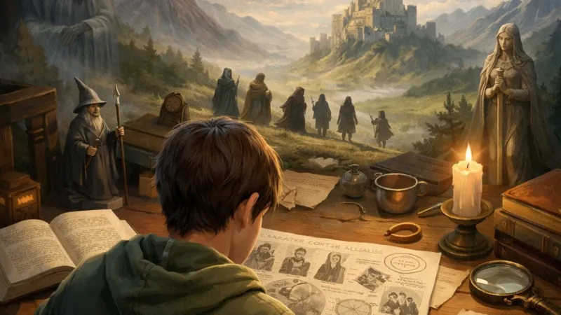 Análise e Resumo de O Senhor dos Anéis: Ficha de Leitura Completa