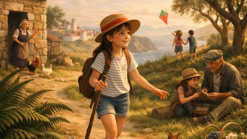 As Aventuras de Ana: Descoberta e Crescimento na Infância