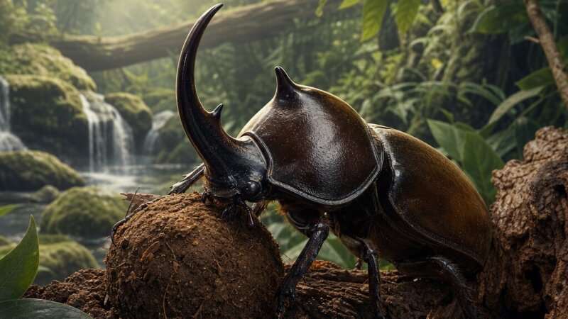 Besouro Rinoceronte: Força e Importância Ecológica para Estudo