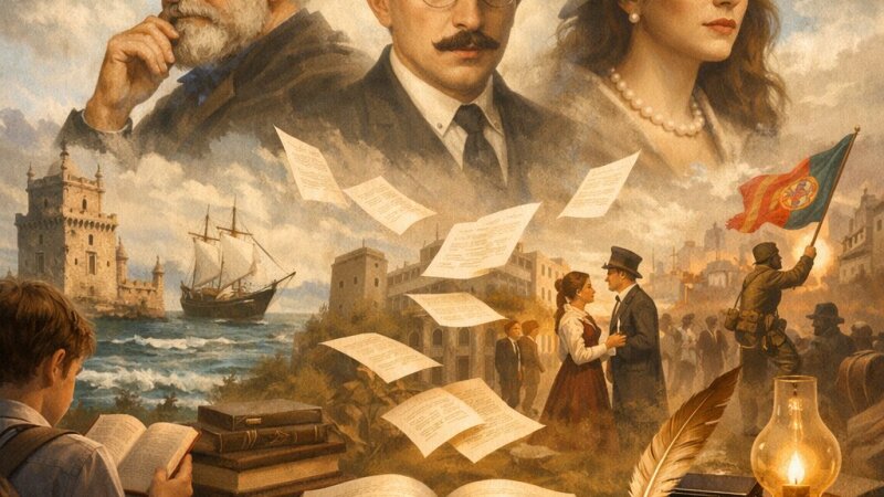 Biografias de Escritores e Poetas Portugueses para Alunos do 10º Ano
