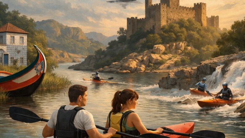 Canoagem em Portugal: História, Benefícios e Prática Desportiva
