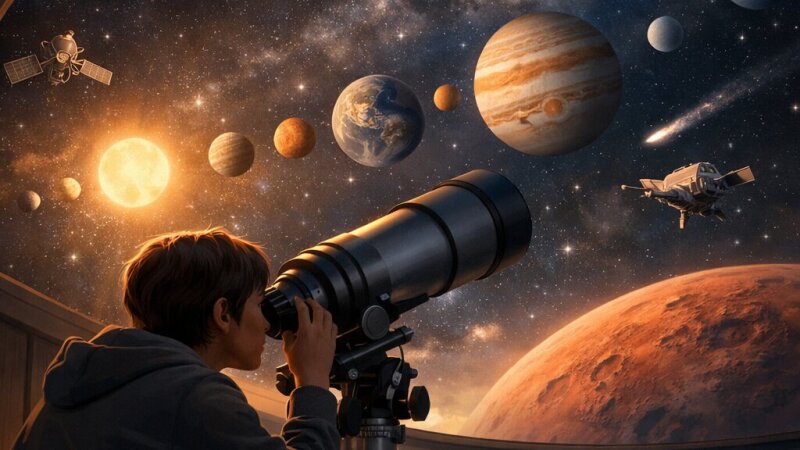 Ciência e avanços na investigação espacial: explorando o universo