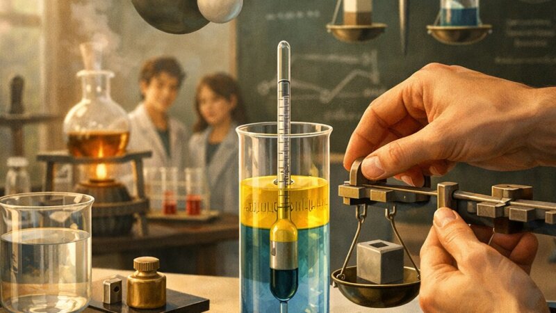 Como Calcular a Densidade Relativa nas Constantes Físicas
