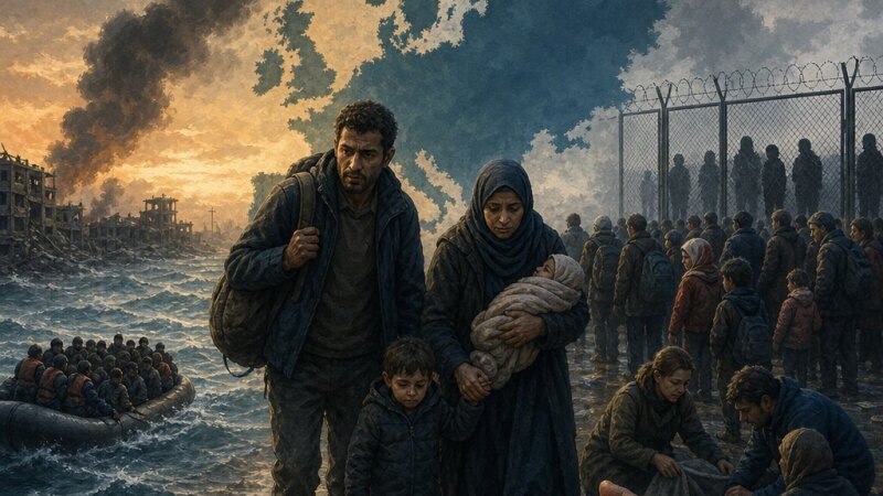 Crise dos Refugiados na Europa: Causas, Impactos e Soluções