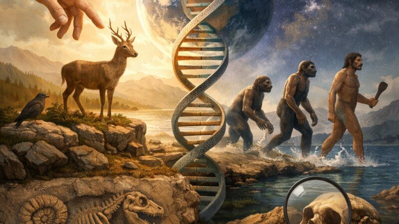 Debate entre Fixismo e Evolucionismo: Origens e Transformações da Vida