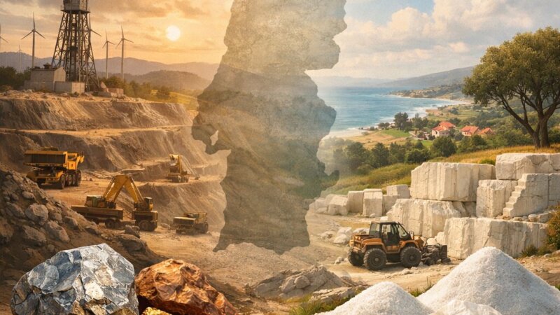 Diferenças e Importância dos Recursos Minerais Metálicos e Não Metálicos em Portugal
