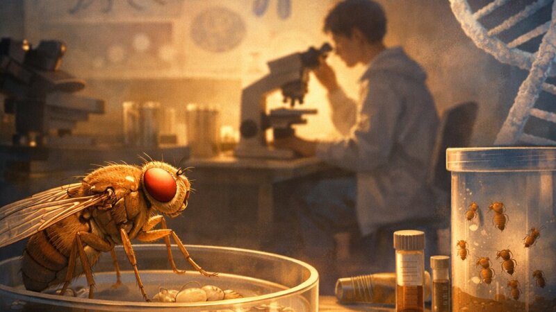 Drosophila melanogaster: Importância e Papel na Genética Moderna