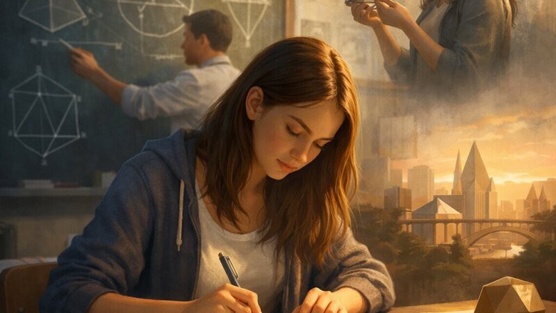 Ensino Personalizado de Geometria e Desenho no Secundário: O Caso de Alexandra