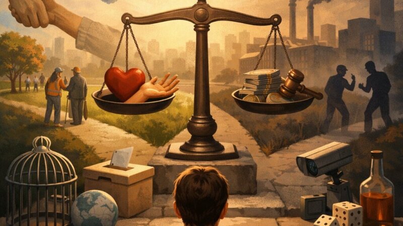 Entendendo a Ação Humana e os Valores Éticos na Sociedade