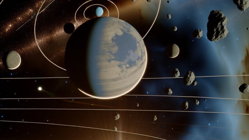 Estrutura e Composição do Sistema Solar: Abordagem Geológica e Astronómica