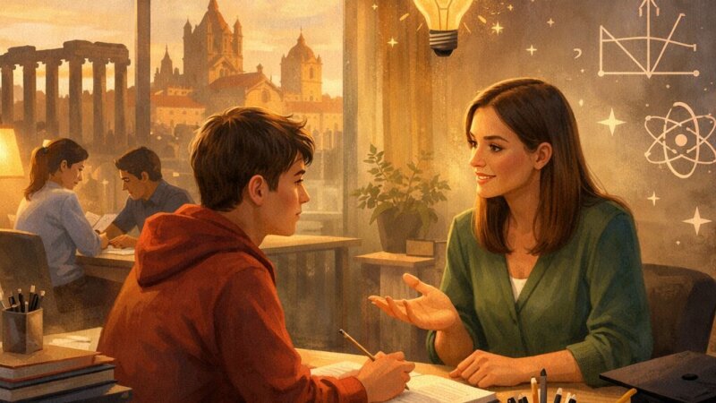 Explicolândia Évora: Centro de Apoio Escolar Personalizado para Ensino Secundário