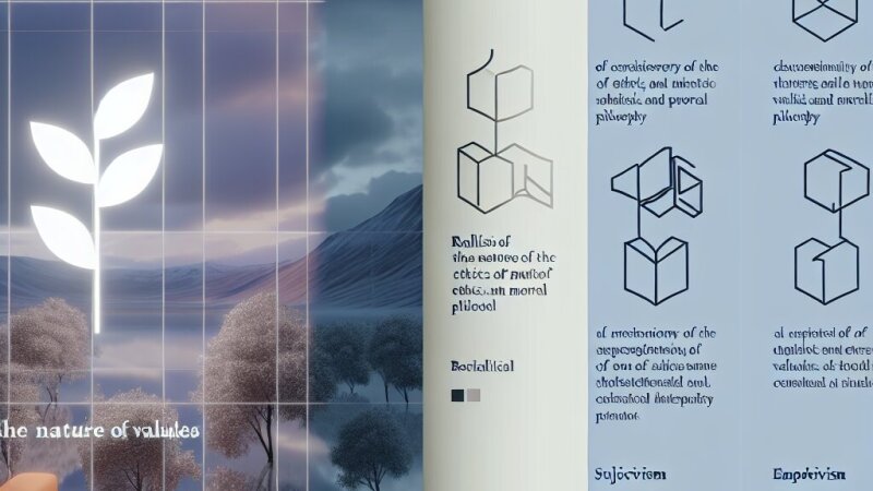 Exploração das principais teorias sobre a natureza dos valores