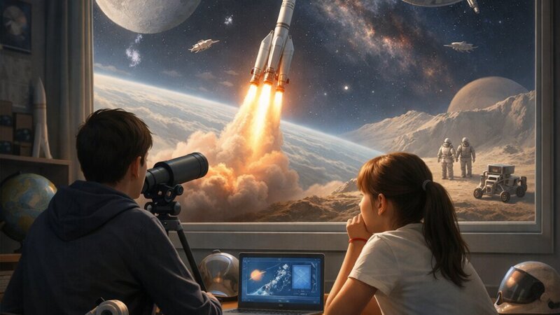 Exploração Espacial: Desafios e Impactos para o Futuro da Humanidade