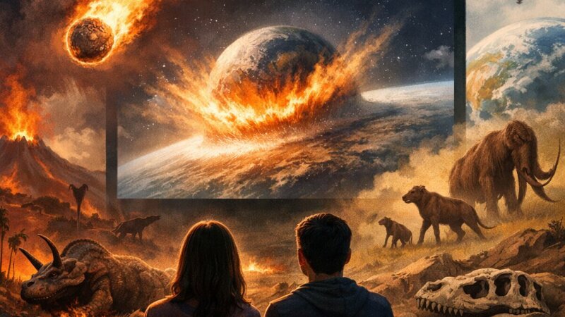 Explorando o Fim dos Dinossauros: Análise do Filme-Documentário Educativo