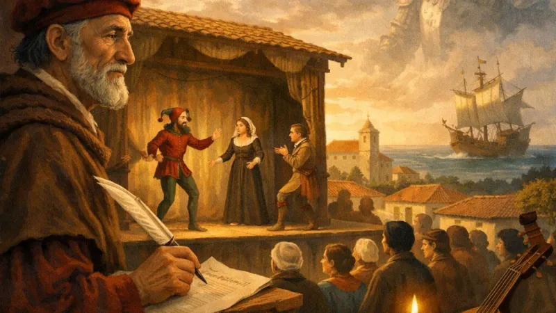 Gil Vicente: Vida, Obra e Legado no Teatro Português