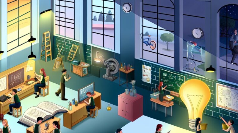 Ginásio da Educação Da Vinci Coimbra: Centro Inovador de Apoio Escolar Multidisciplinar