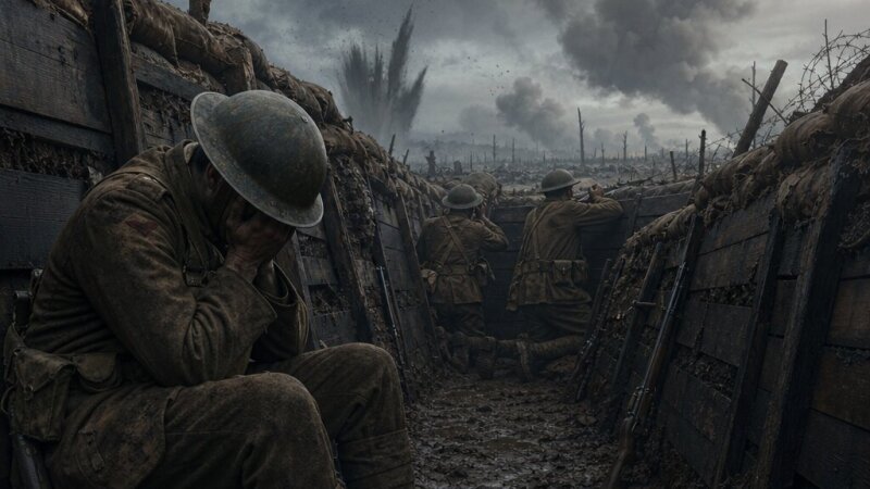 Guerra nas Trincheiras na Primeira Guerra Mundial: Realidade e Impactos Humanos