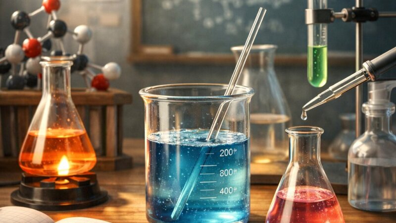 Guia Completo para Preparação de Soluções em Físico-Química no Secundário