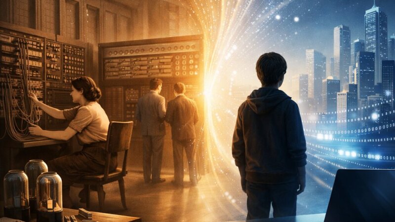 História dos primeiros computadores: ENIAC e MARK I na revolução digital