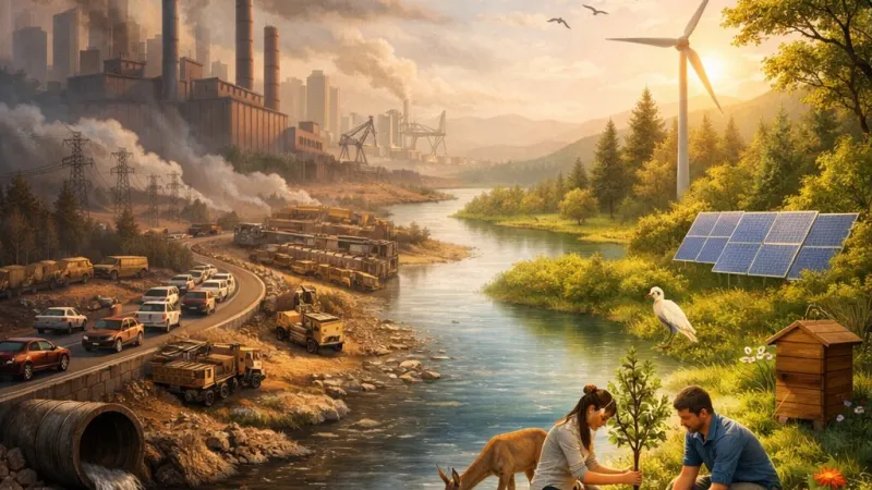 Impacto das Atividades Humanas nos Ecossistemas Naturais