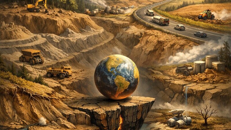 Impactos das Atividades Humanas na Geosfera e suas Consequências