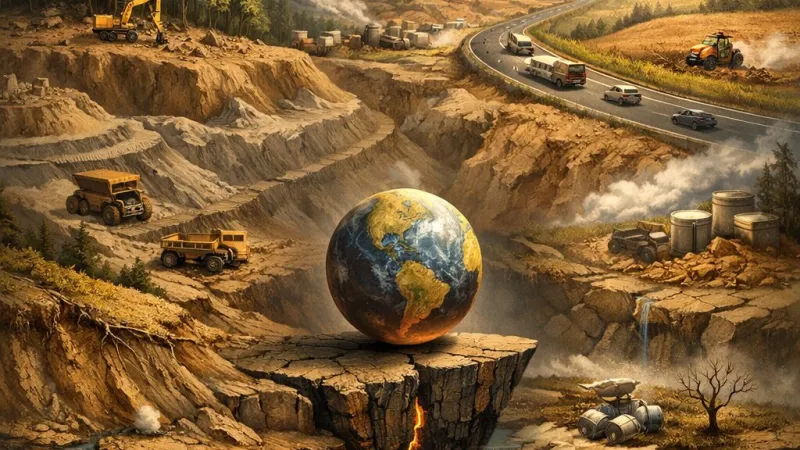 Impactos das Atividades Humanas na Geosfera e suas Consequências