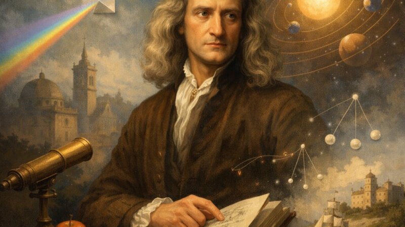 Isaac Newton: Vida, Descobertas e Impacto na Ciência Moderna