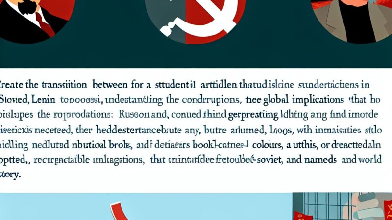 Lénine a Estaline: transição e contradições da Revolução Russa