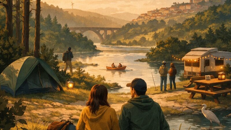 Parques de Campismo na Região do Porto: Turismo Sustentável e Natureza