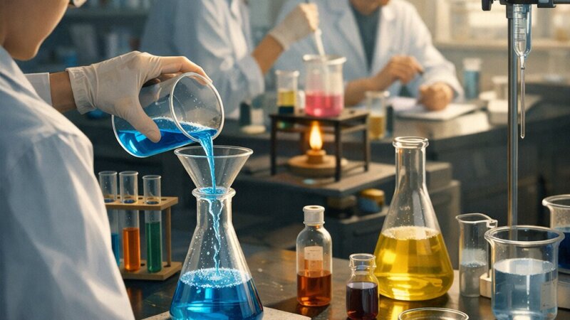 Preparação de Soluções em Química: Técnicas e Importância no Ensino Secundário