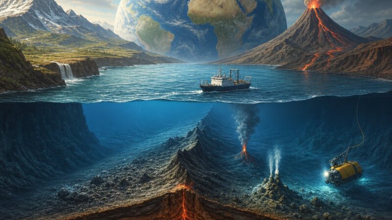 Resumo de Geologia: Características dos Continentes e Fundos Oceânicos