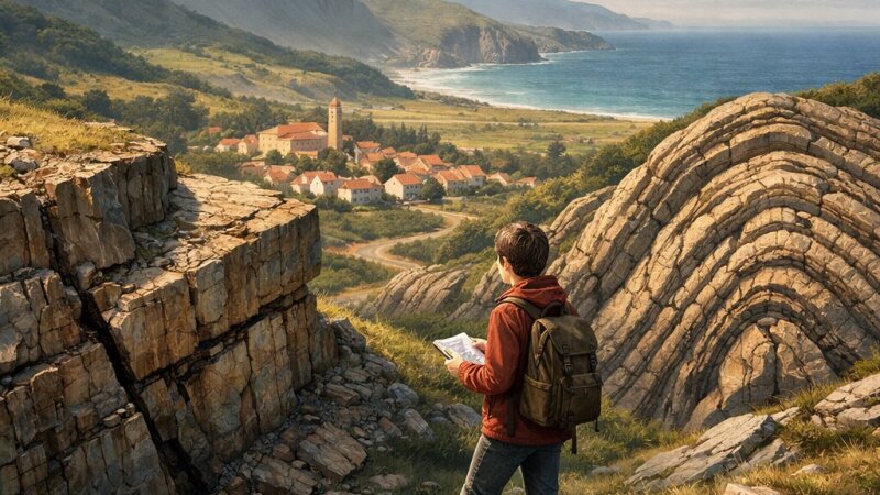 Resumo de Geologia Estrutural: Falhas e Dobras na Crosta Terrestre