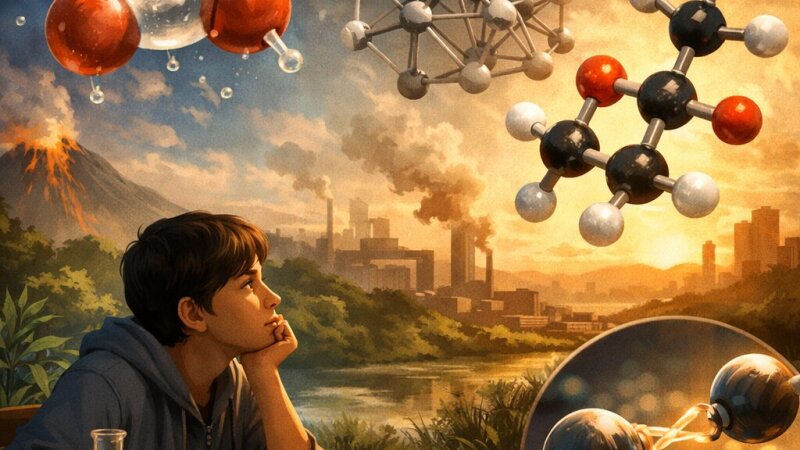 Resumo explicativo sobre moléculas e sua importância na matéria