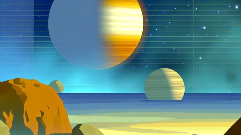 Resumo geológico da formação do Sistema Solar para o ensino secundário