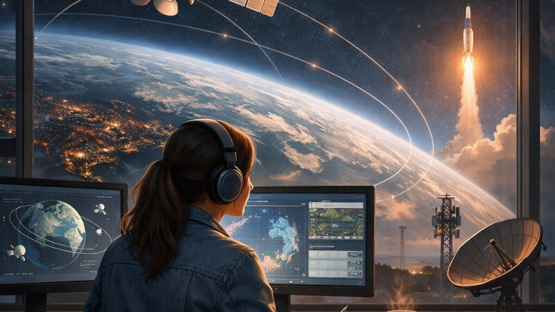 Satélites Geoestacionários: Funcionamento e Importância nas Telecomunicações