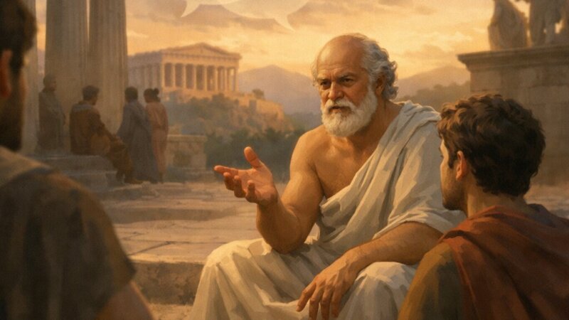 Sócrates: A Revolução da Filosofia Ética e do Diálogo na Grécia Antiga